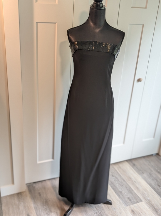 Bob Mackie Dresses & Skirts - Vintage Bob Mackie Beaded Evening Gown – Black Formal Dress – Size 6 Estimate